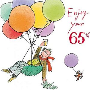 65th Birthday (Male) by Quentin Blake