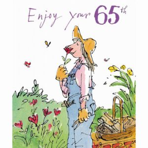65th Birthday (Female) by Quentin Blake