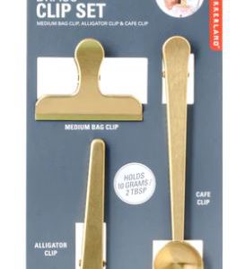 Brass Clip Set