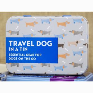 Travel Dog in a Tin