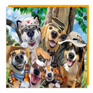 Lenticular 3D Card – Dogs Outdoors