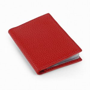 Leather Card Holder (Red) from Laurige