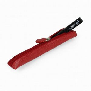 Leather Micro Pen Holder (Red) from Laurige
