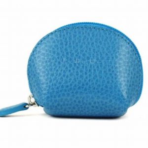 Leather Micro Coin Purse (Turquoise) from Laurige