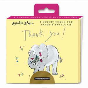 Square Elephant Thank You (Quentin Blake)