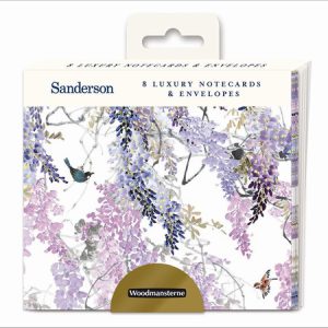 Square Wisteria Falls Notecards by Sanderson©