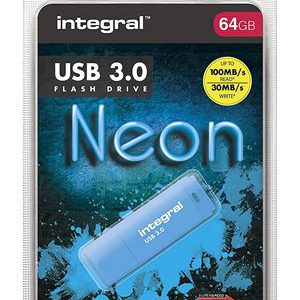 Integral 3.0 USB 64GB Neon Blue