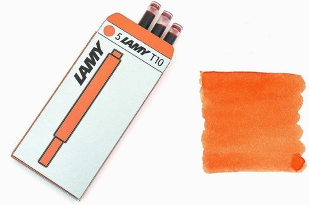 Lamy T10 Ink Cartridges, Bronze