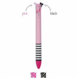 Two-Colour Ballpoint – Black/Pink