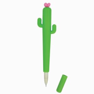 Cactus-Shaped Gel Pen – Black