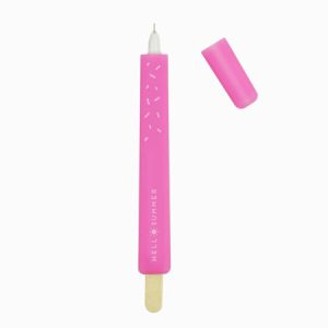 Lolli-Shaped Gel Pen – Black