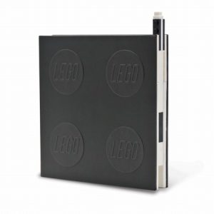 Lego 2.0 Black Lockable Notebook & Gel Pen