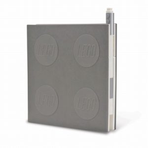 Lego 2.0 Grey Lockable Notebook & Gel Pen