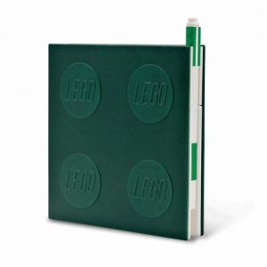 Lego 2.0 Green Lockable Notebook & Gel Pen