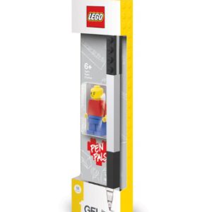Lego 2.0 Black Gel Pen & Minifigure