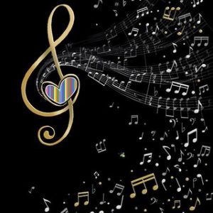 Bug Art Music Clef
