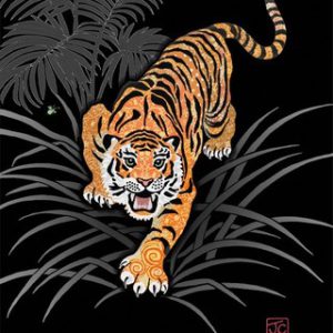 Bug Art Tiger