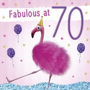 70th Birthday – Flamingo