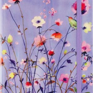 Lavender Wildflowers Small Hardback Journal