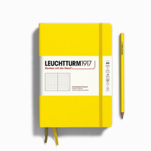 A5 Hardback – Lemon (dotted)