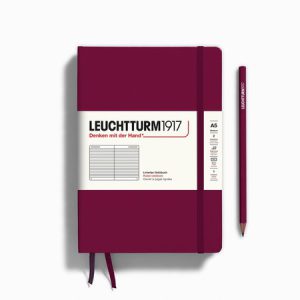 A5 Hardback – Port Red