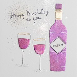 Wine Happy Birthday