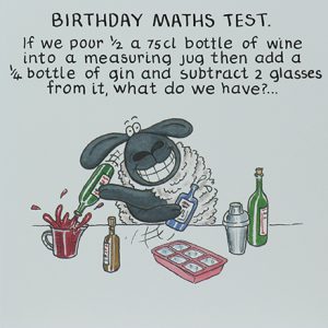 Birthday Maths Test – The Funny Farm