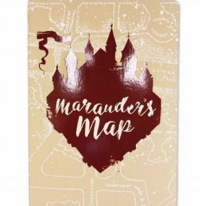 Harry Potter Maurauder’s Map A5 Notebook