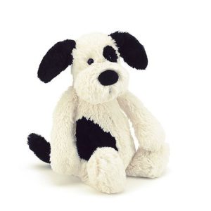 Bashful Black & Cream Puppy (Small)