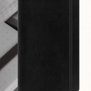 Large Black Moleskine Softback Notebook – Plain