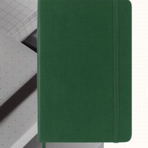 Pocket Myrtle Green Moleskine Softback Notebook – Plain