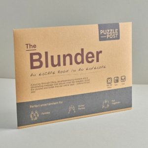 Escape Room in an Envelope: The Blunder