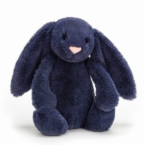 Bashful Navy Bunny (Medium)