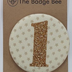 Age 1 Gold Star Badge