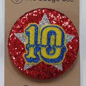 Age 10 Circus Inspired Badge