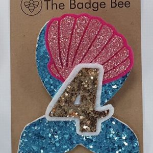 Age 4 Mermaid Badge