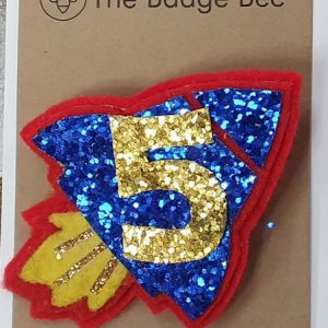 Age 5 Rocket Badge