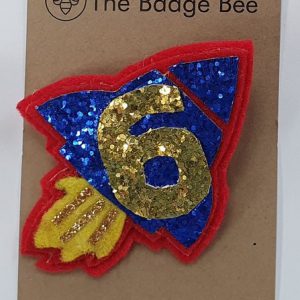 Age 6 Rocket Badge