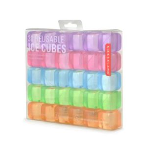 Multicoloured Reusable Ice Cubes