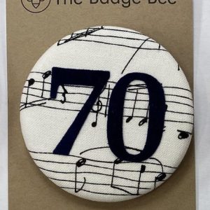 Age 70 Music Badge