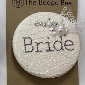 Bride Embellished Badge