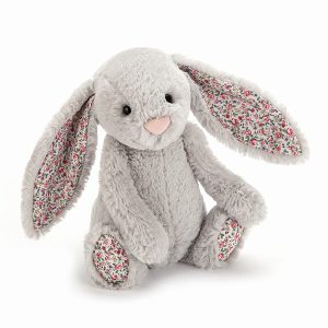 Bashful Blossom Silver Bunny (Small)