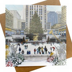 Rockefeller Christmas Tree, New York (Square)