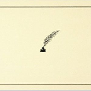 Quill Pen & Ink Notecards