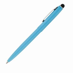 Blue Cap-o-matic Space Pen with Stylus