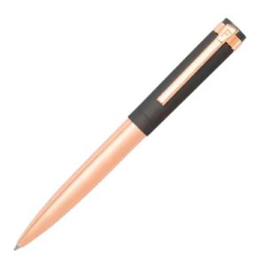 Rose Gold and Grey Prestige Ballpoint Pen