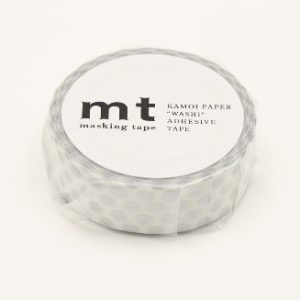 Dot Silver Washi Masking Tape
