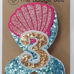 Age 3 Mermaid Badge