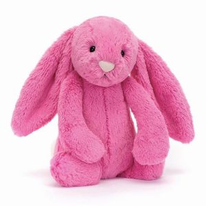 Bashful Hot Pink Bunny (Medium)