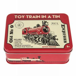 Toy Train In A Tin